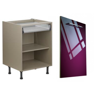 Purple Kitchen Units