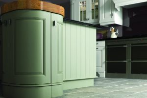 Green Kitchen Cabinets
