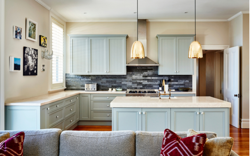 Duck Egg Blue Into Your Kitchen Design
