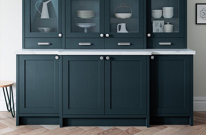 Solid Wood Aldana Painted Kitchen Units – Kitchen Warehouse