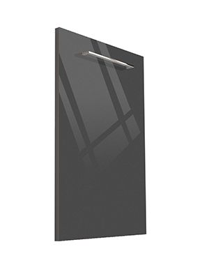 Acrylic Gloss Metallic Charcoal Door