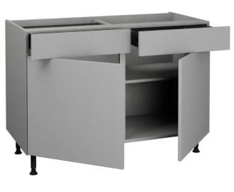 Dust Grey Acrylic Kitchen Units – The Kitchen Warehouse