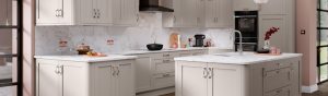 Elegance smooth shaker kitchen