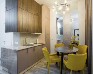 best use of a small kitchen