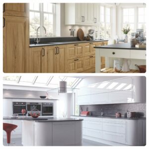 solid wood vs high gloss