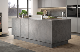 magma steel matt kitchen