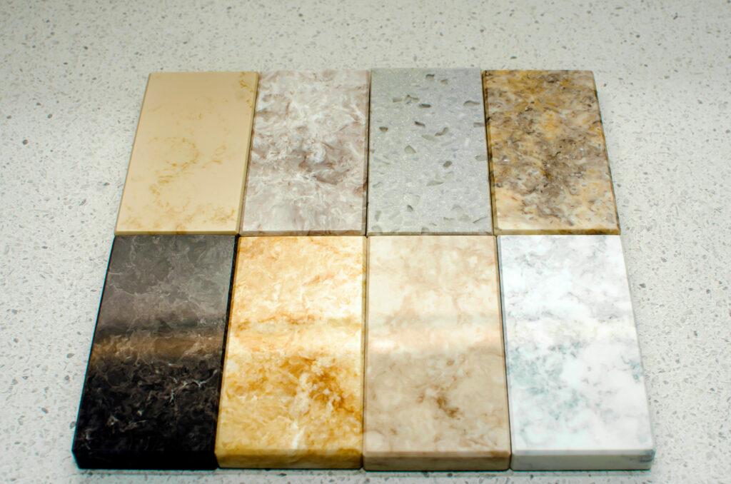 different worktop materials 2