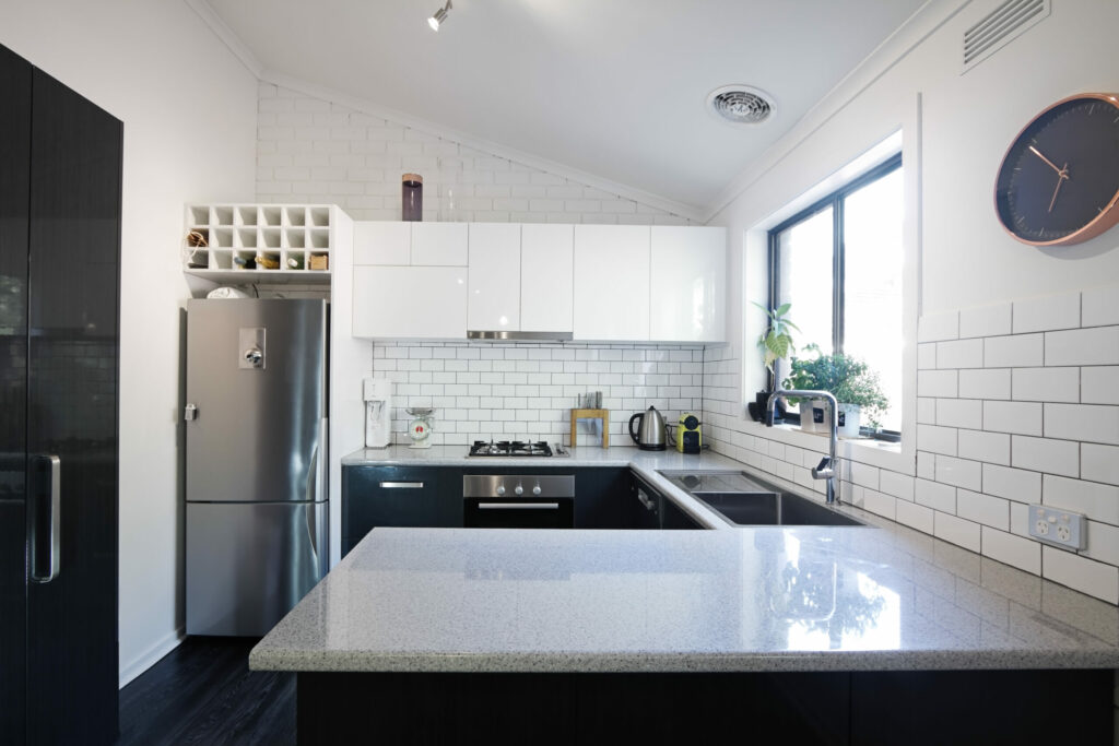 kitchen with lots of bench space