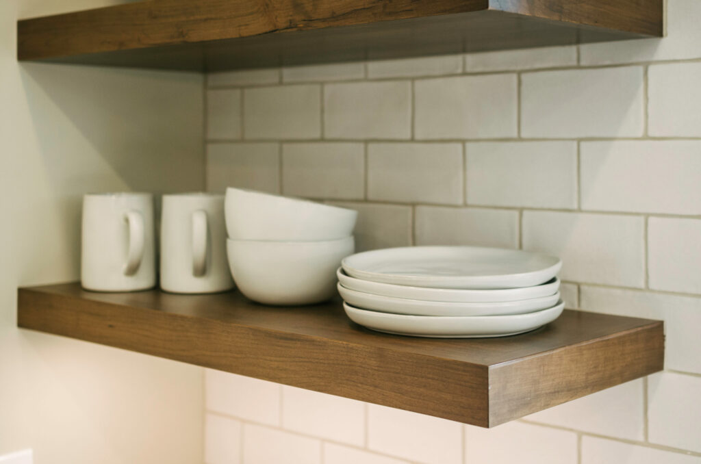 corner shelving