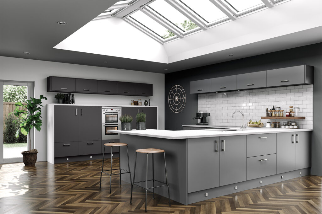 grey kitchen