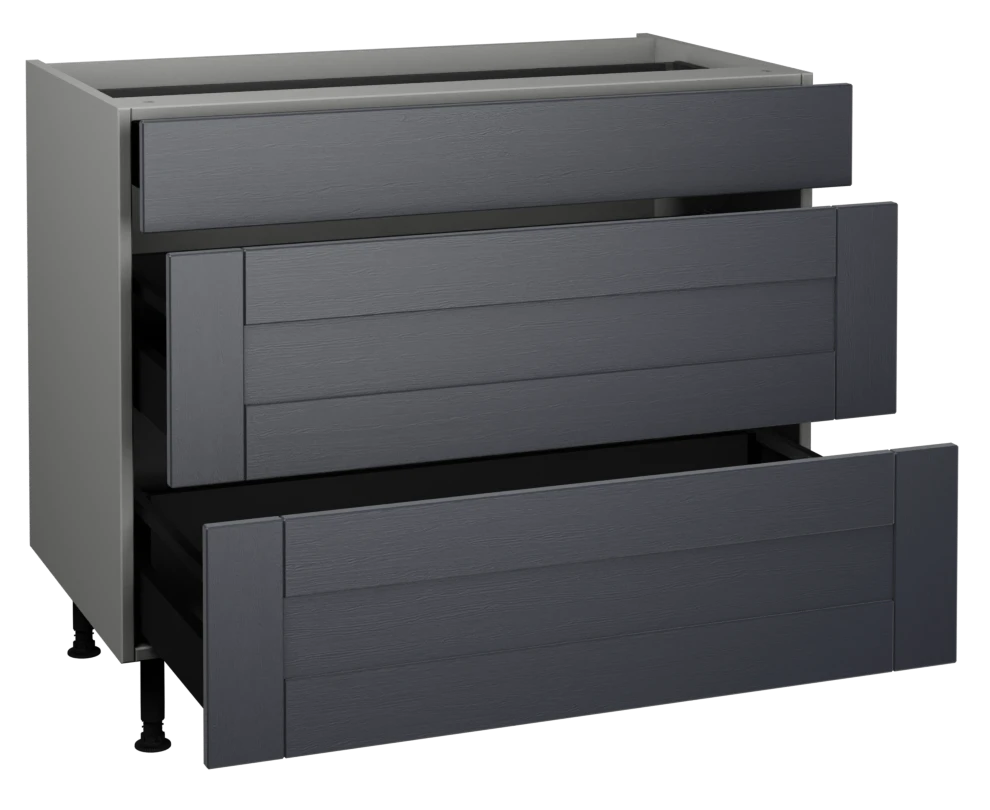 1000 3 Drawer Base