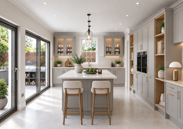 Aldana Light Grey Units