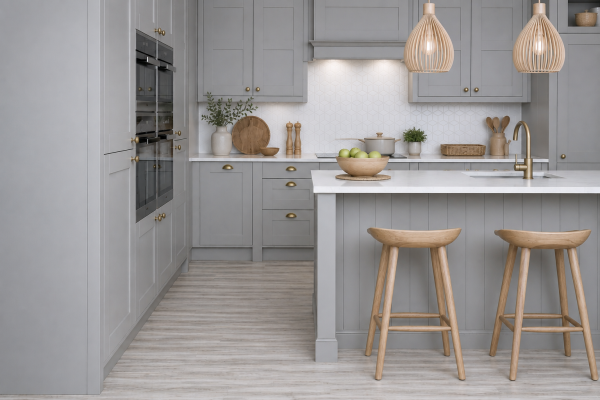 Madison Dust Grey Painted Kitchen Doors