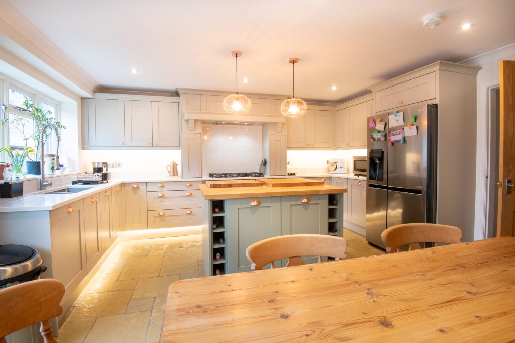 Customer's kitchen