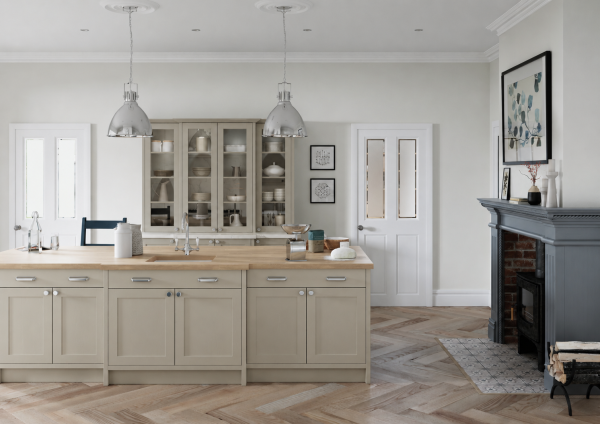 Aldana Stone Painted Kitchen Doors