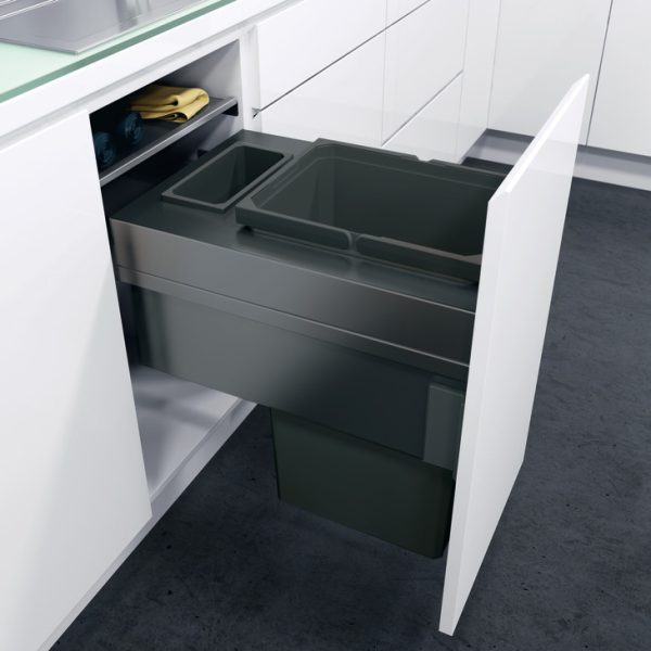 400 Lava Pull Out Waste Bin