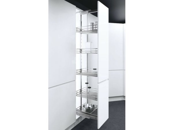 Larder Pull Out Mechanism Saphir Silver
