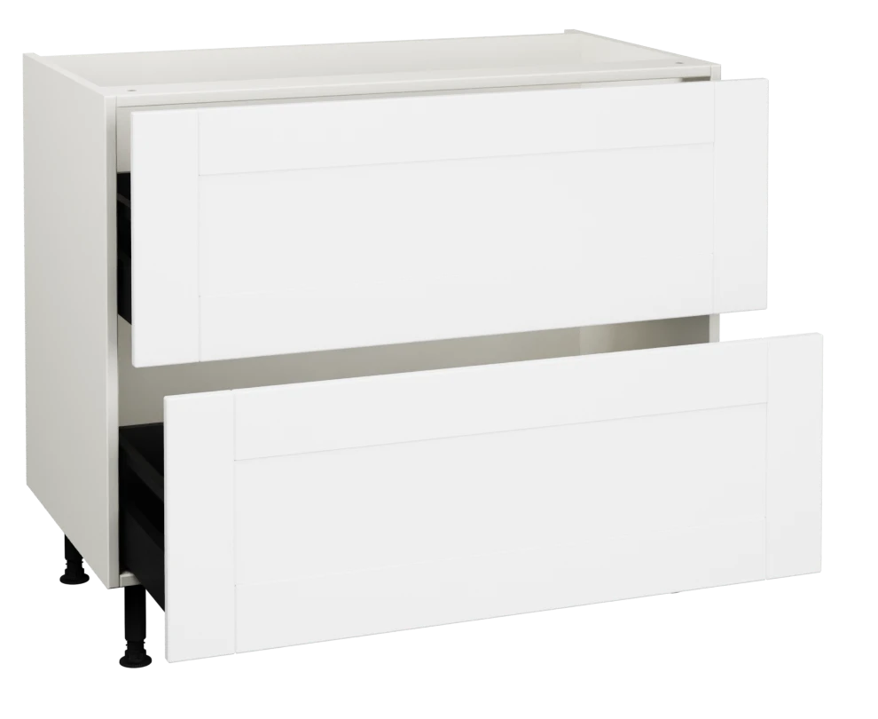 1000 2 Drawer Base
