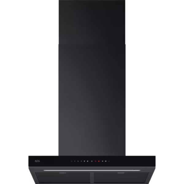 AEG GB87D61CB 60cm Gloss Black Box chimney Hood