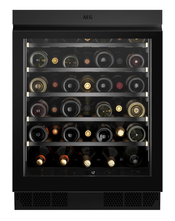 AEG AWUS040B8B 60cm Undercounter Single Zone Wine Cabinet