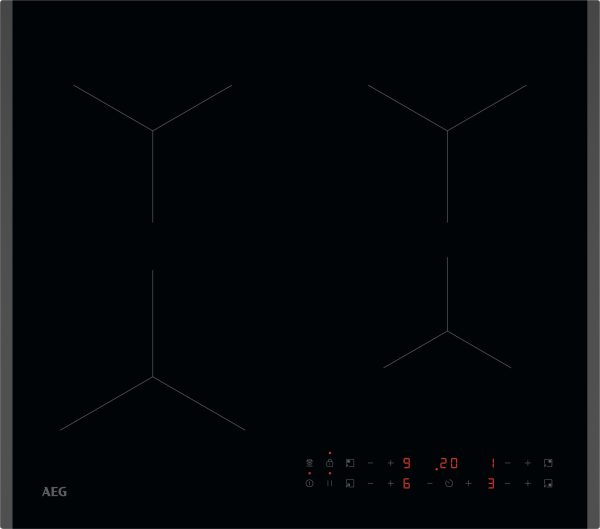 AEG IAX64411CB 60cm 4 Zone Induction hob