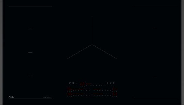 AEG KIK95I00FB 90cm induction hob with FlexiZone
