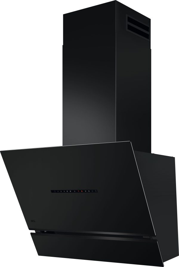 AEG NDV8761CT 60cm Matt Black Glass Designer Screen Hood