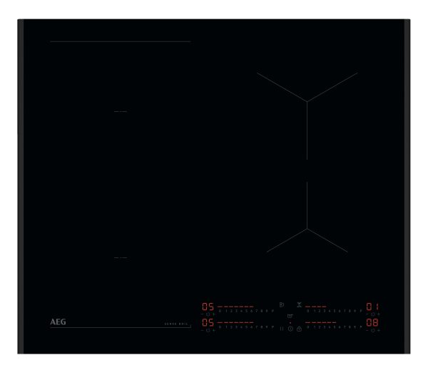 AEG NII64B10AB 60cm SenseBoil Bridge Maxisense Induction Hob