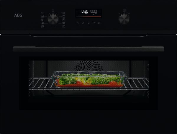 AEG NKK6N50PB CombiQuick Combi Microwave compact oven