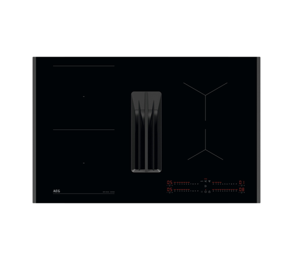 AEG TH84CB03FB 80cm Induction hob with Bridging zone and Extract