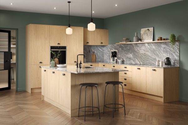 Casella Oak Matt Textured Kitchen Units