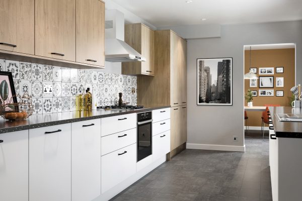 Kendall Oak Matt Textured Kitchen Units