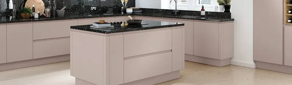 Handleless Matt Cashmere Kitchen Doors