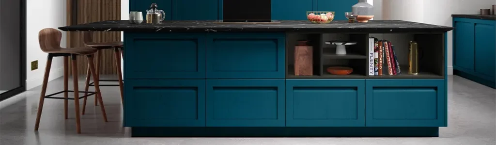 Handleless Solid Wood Marine Kitchen Doors