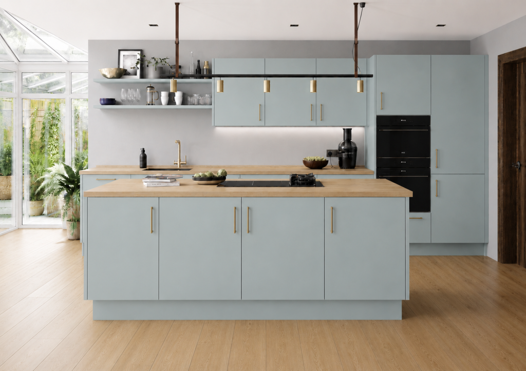 Stardust Matt Acrylic Kitchen Units