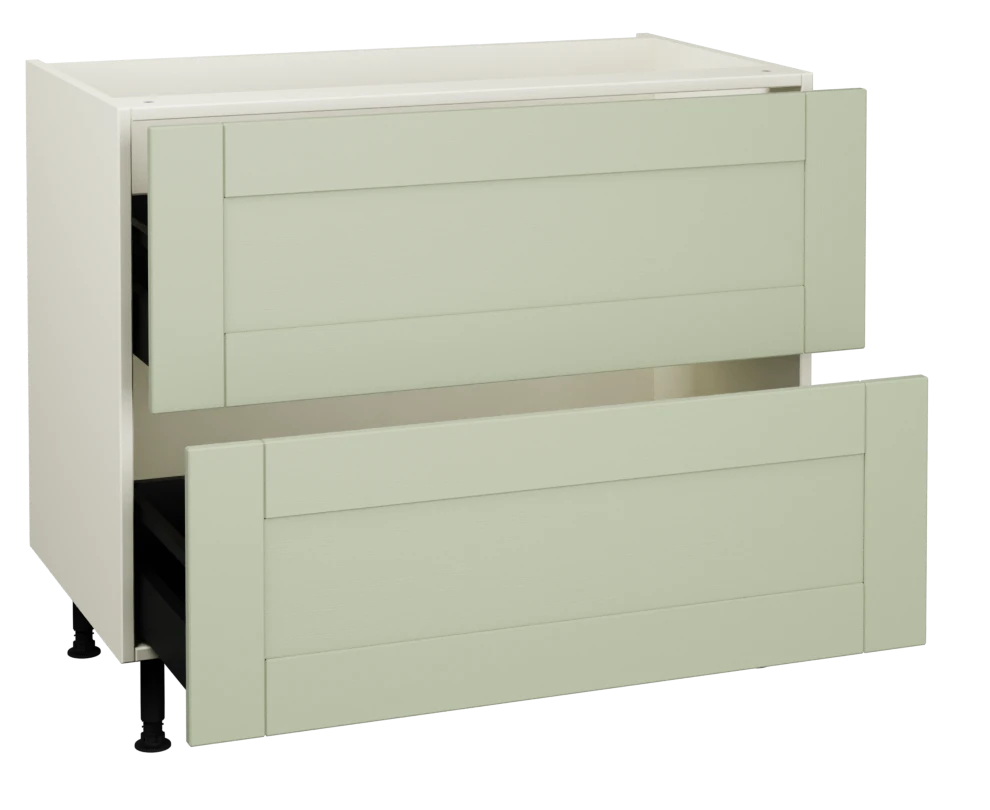 1000 2 Drawer Base