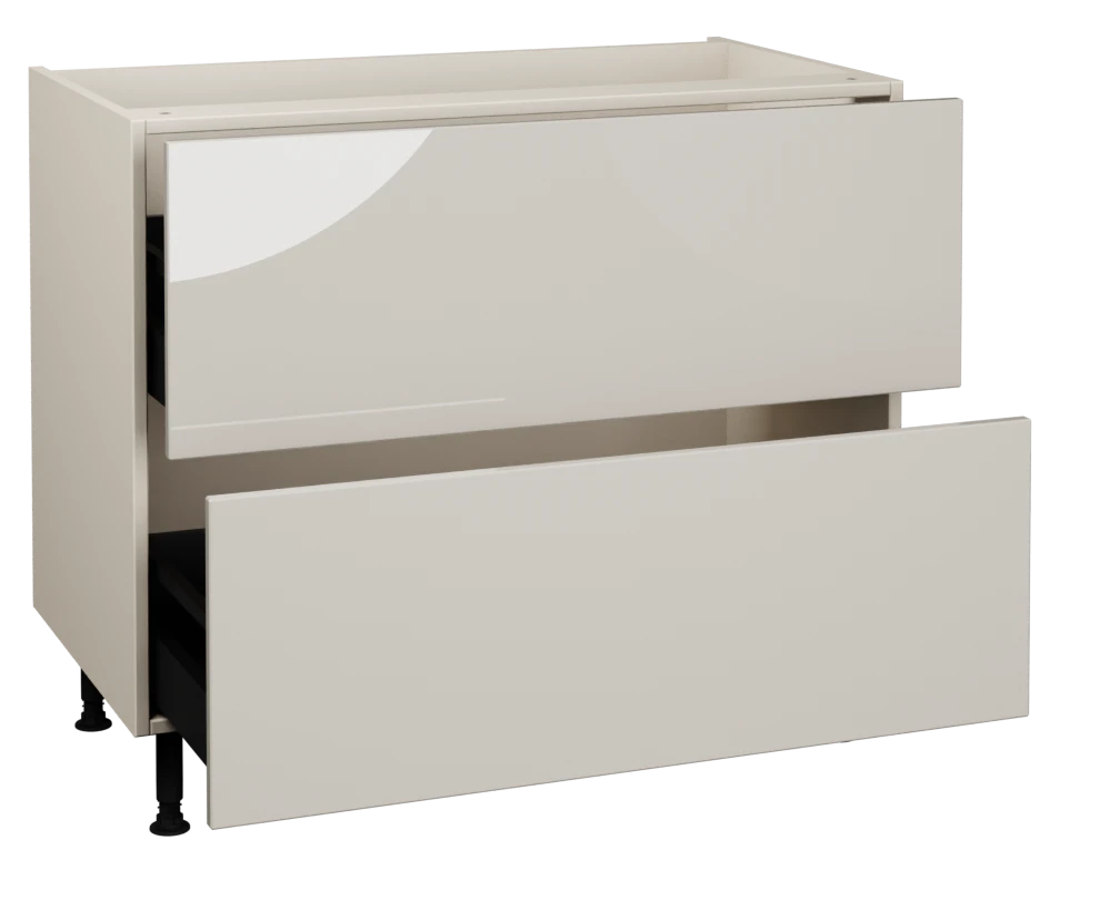 1000 2 Drawer Base