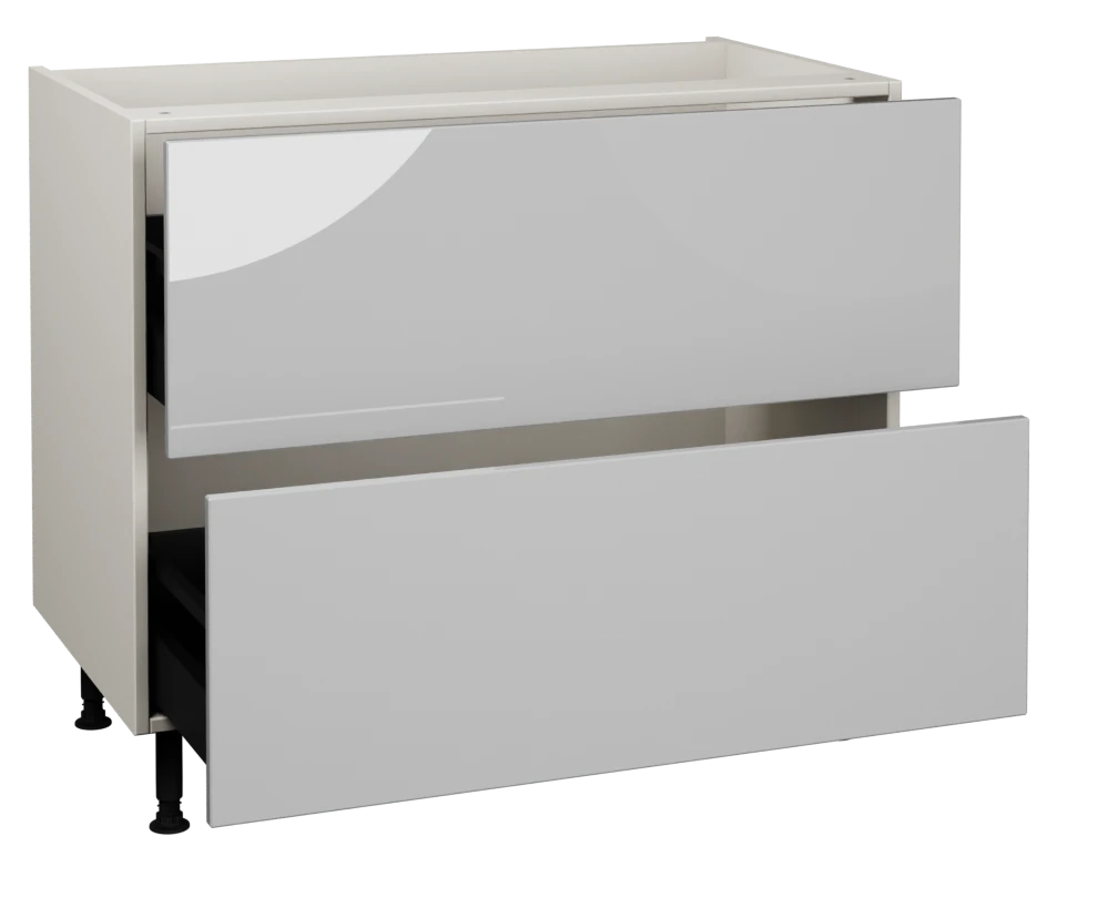 1000 2 Drawer Base