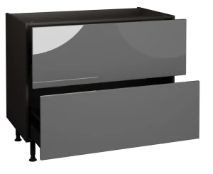 1000 2 Drawer Base