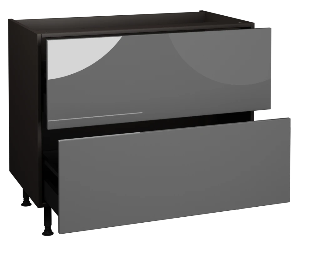 1000 2 Drawer Base