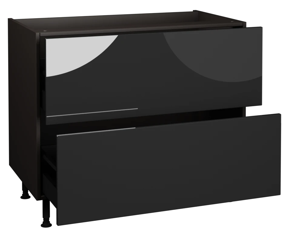 1000 2 Drawer Base
