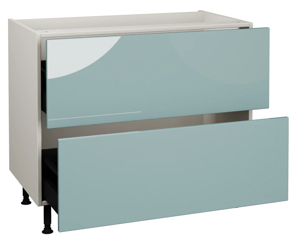 1000 2 Drawer Base