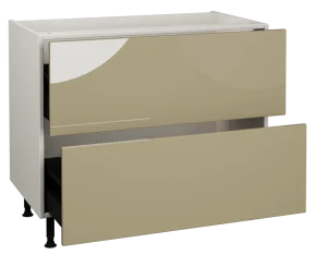 1000 2 Drawer Base