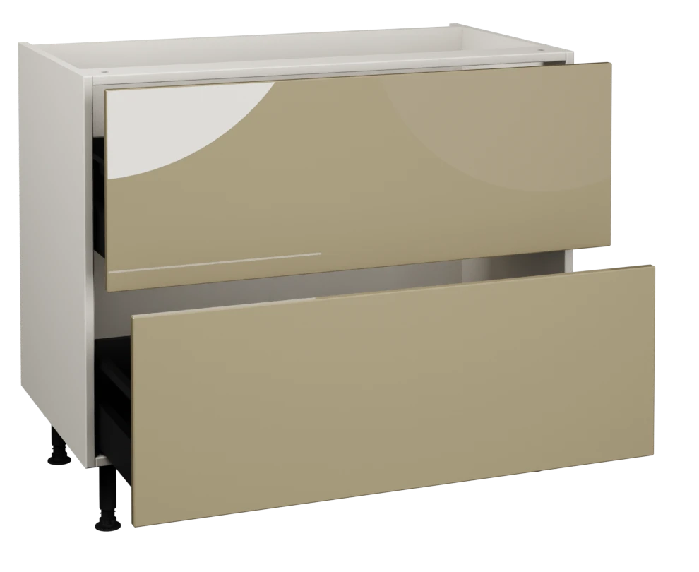 1000 2 Drawer Base