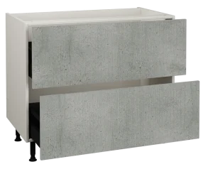 1000 2 Drawer Base