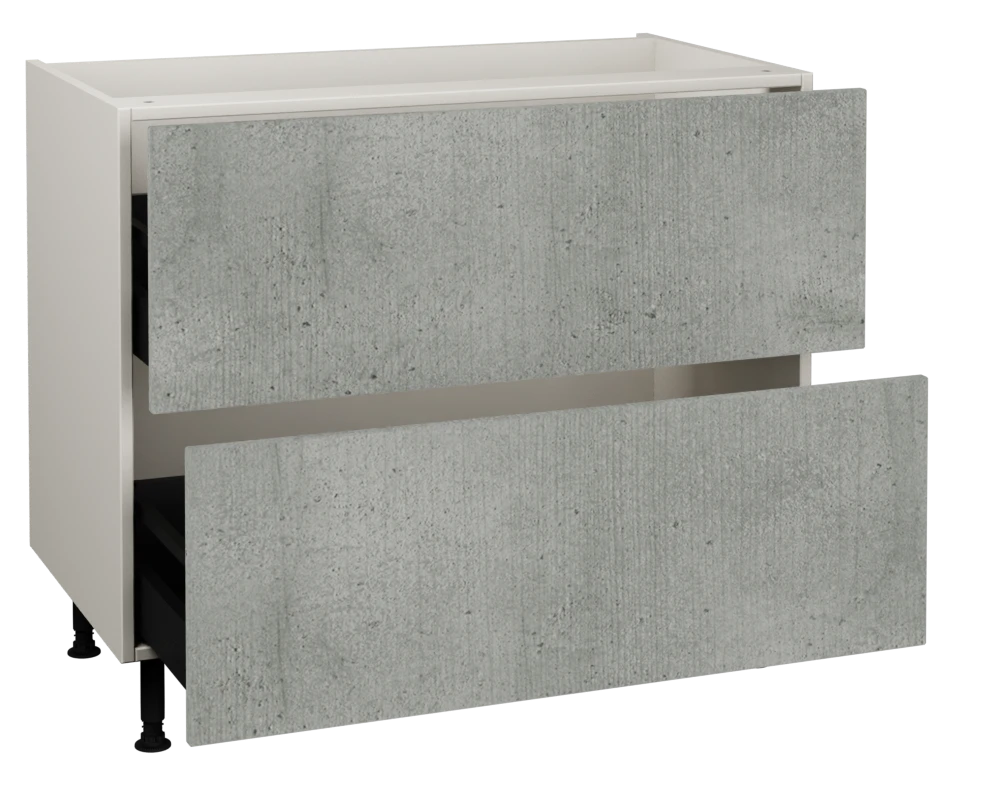1000 2 Drawer Base