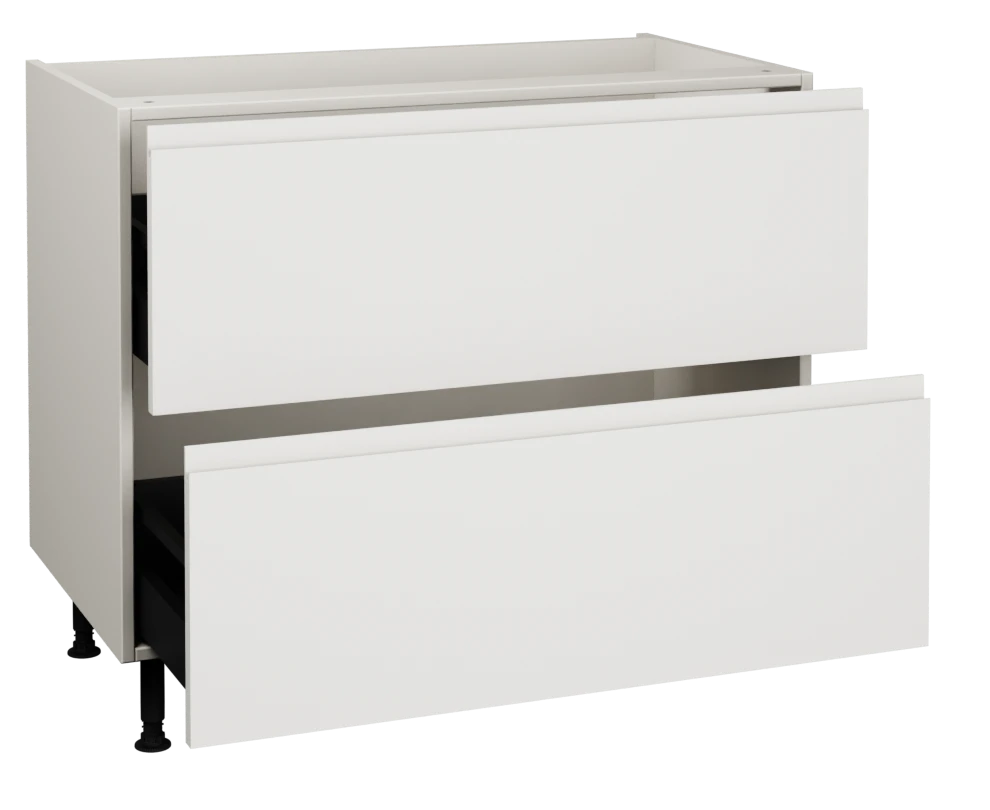 1000 2 Drawer Base