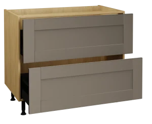 1000 2 Drawer Base