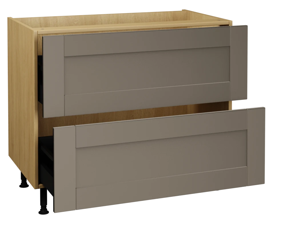 1000 2 Drawer Base