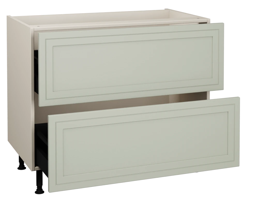 1000 2 Drawer Base